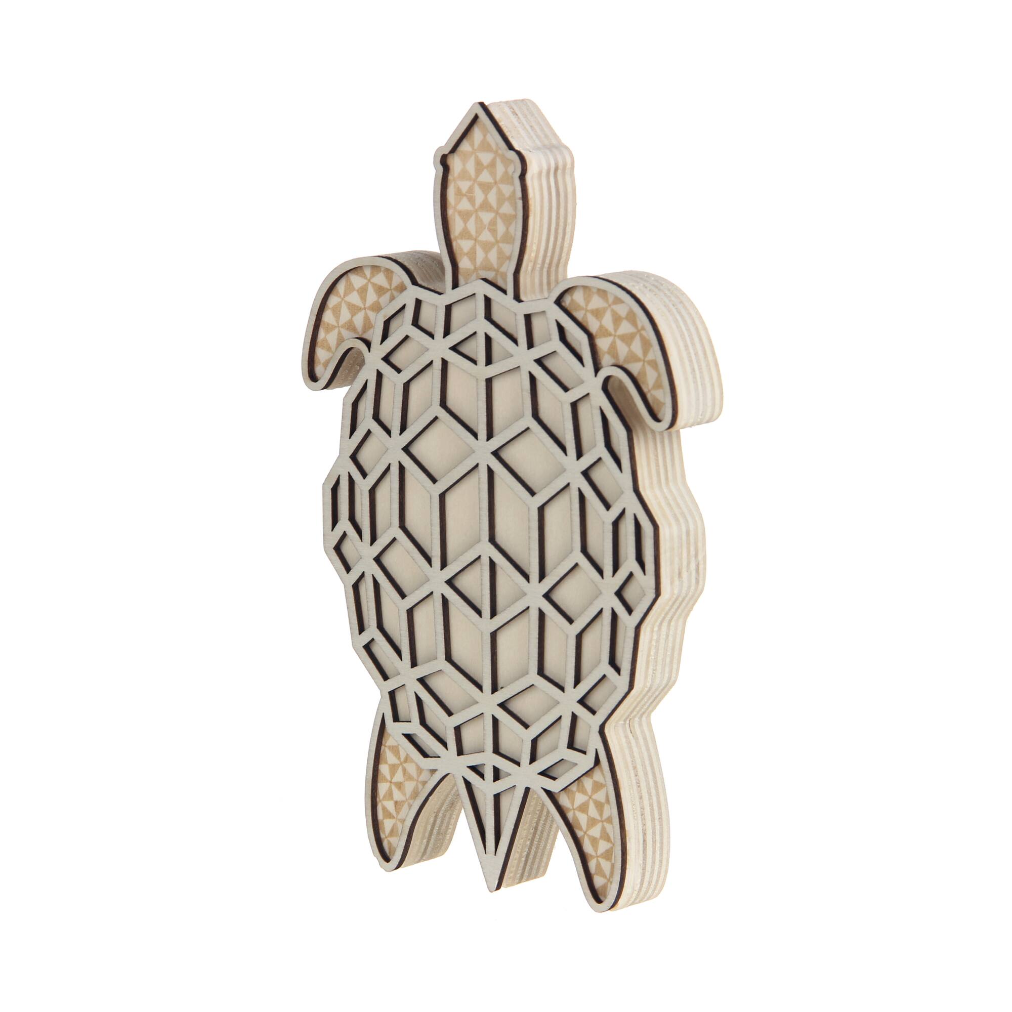 Jonathan Adler x Michaels 7.75" Geometric Turtle DIY Wood Décor